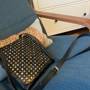 Patricia Nash studded leather crossbody